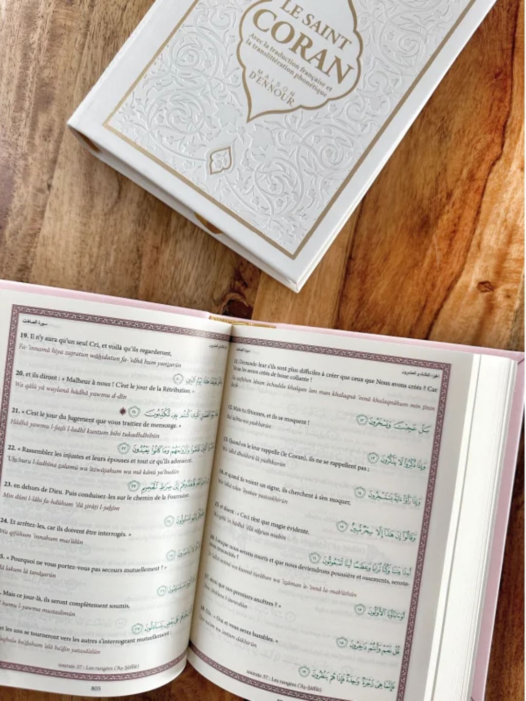 Qur'an blanc FR/AR/Phonétique