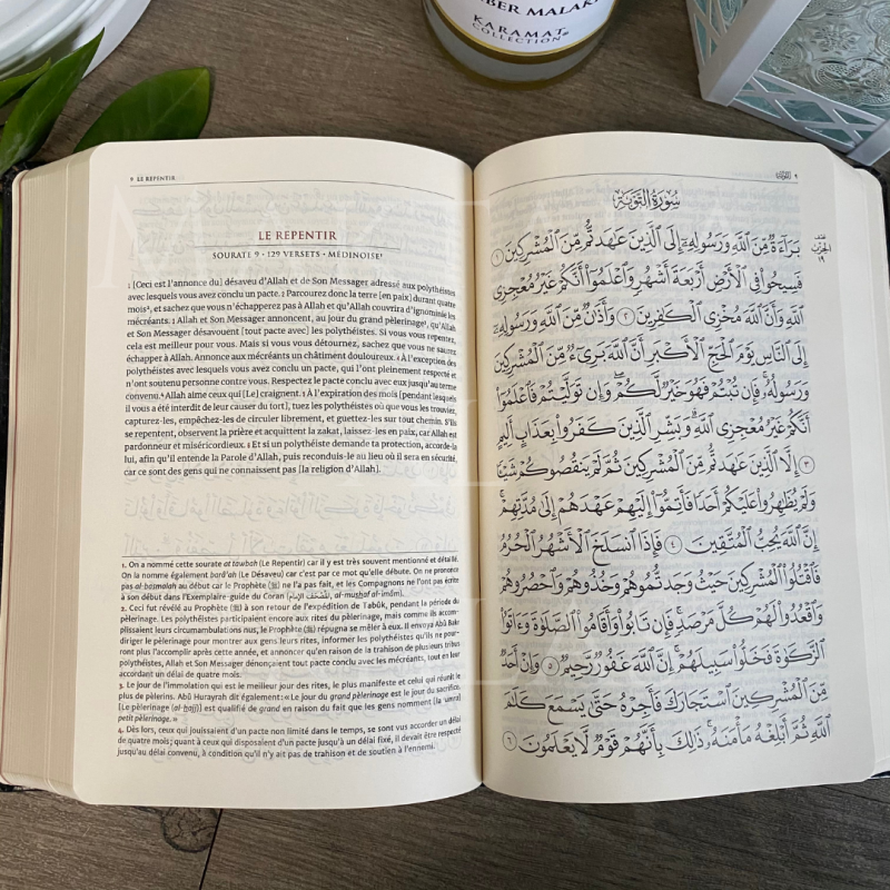Qur'an Édition Tawbah FR/AR 🤎